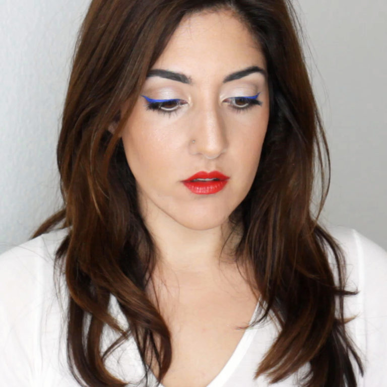 Easy 4th of July Makeup Tutorial | Day to Night